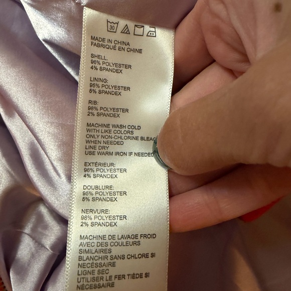 silence + noise Floral Bomber Jacket with Blue Bird Embroidery - Picture 5 of 5